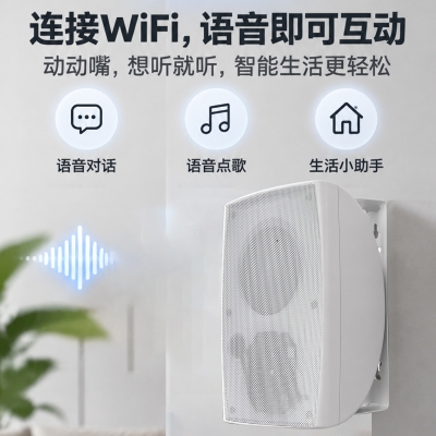 智能壁挂式音箱系列G30语音版主音箱