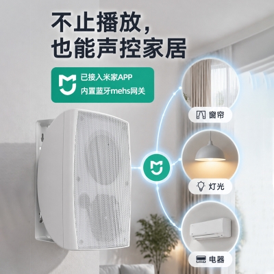 智能壁挂式音箱系列G30语音版主音箱